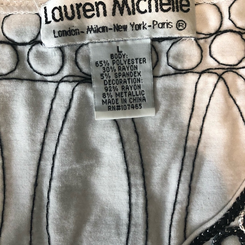Lauren Michelle Tank Size L Womens - Picture 3 of 3